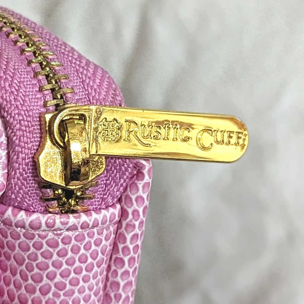 Rustic Cuff Pink Coin Purse - Picture 3 of 6